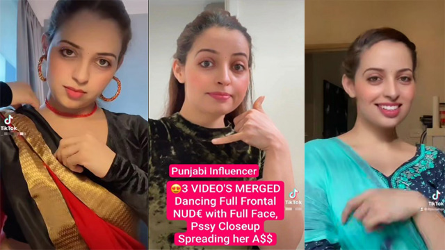 Famous Punjabi Influencer Dancing Frontal Full Nude
